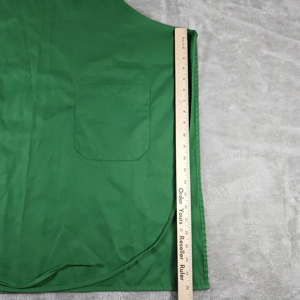 Starbucks Apron Unisex One Size Green Barista Uniform Embroidered Logo Cintas